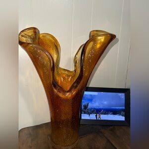 17” murano vase